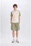 100% Cotton Boxy Fit Crew Neck Printed Short Sleeve T-Shirt D5569Ax25Sp - 2