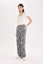 Straight Fit Regular Waist Standard Length Gabardine Pants E4134Ax25Sp - 2