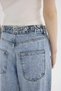 Baggy Fit High Waist Straight Leg Long Jeans Pants D7964Ax25Sp - 4