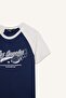 Fitted Crew Neck Printed Ribbed Camisole Short Sleeve T-Shirt E0656Ax25Sm - 8