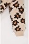 2-Piece Set Floral Sweatshirt with Elastic Waist and Bottom for Baby Girl E0203A525Sp - 4