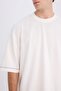 Cotton Loose Fit Breathable Fabric T-Shirt C0147Ax25Sp - 7