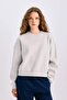 Thick Basic Sweatshirt D6645Ax24Wn