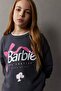 Girls Barbie Relax Fit Crew Neck Sweatshirt D8831A825Sp - 3