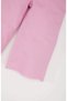 Trousers - Pink - Wide leg - 3