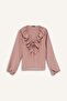 Ruffled V-Neck Basic Blouse E3393AX24WN - 7