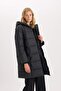 Regular Fit Hooded Zipper Pocket Parka D5953Ax - 4