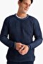Standard-Fit-Strickpullover mit Rundhalsausschnitt E0992AX24WN