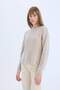 Relax Fit Half Turtleneck Thessaloniki Fabric Knitwear Sweater E5567Ax24Cw - 3