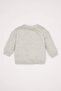 Baby Boy Crew Neck Soft Fleece Basic Plain Sweatshirt E5263A524Wn - 4