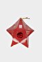 New Year's Themed Red Lace Brazilian Slip Panties - B4839Ax24Wn - 4