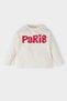 Crew Neck Printed Long Sleeve T-Shirt Baby Girl D7870A525Sp