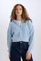 Regular Fit Hooded Zippered Knitwear Cardigan E2269Axns - 4