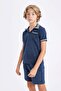 Apaş Collar Towel Fabric Short Sleeve T-Shirt for Boys D1164A824Hs - 5