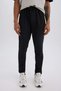 Defactofit Sportsman Jogger Sweatpants Slim Fit Slim Fit Standard Leg Skuba Diver Fabric Waistline Rubber - 3