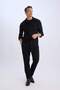 Anti-Wrinkle Modern Fit Polo Collar Long Sleeve Shirt D3692Ax24Au - 2