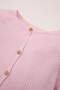 2-Piece Set Long Sleeve Buttoned Sweater Elastic Waist Knitwear Bottom Baby Girl C9762A524Wn - 3