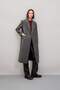 Regular Fit Double Breasted Collar Button Pocket Long Cashmere Coat A0908Ax24Wn - 2