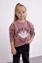 Baby Girl Crew Neck Floral Sweatshirt D1663A524Wn