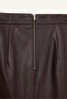 Sorbe X Defacto A-Line High Waist Faux Leather Mini Skirt D9717Ax24Au - 8