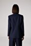 Sorbe X Defacto Regular Fit V-Neck Buttoned Blazer Jacket D9869Ax24Au - 7