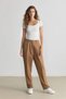 Sorbet X Tapered Fit Pants High Waist Pencil Straight Leg with Pockets D9908Ax24Au - 2
