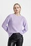 Regular Fit Crew Neck Thessaloniki Fabric Basic Plain Knitwear Sweater H6905Az24Wn - 3