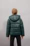 Boy's Water Repellent Hooded Puffer Jacket with Zipper Pocket C5565A824Wn - 4