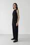 Carrot Fit Carrot Mold Trousers Navy Basic Straight Pocket High Waist Straight Leg 3152628 - 5