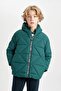 Waterproof Hooded Zippered Pocket Coat for Boys C7385A824Wn
