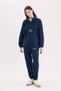 Sweatpants - Dark blue - Relaxed fit - 2