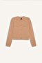 Regular Fit Crew Neck Basic Plain Buttoned Knitwear Cardigan C1500Ax24Wn - 7