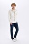Relax Fit Button Pocket Long Sleeve Shirt A6872Ax24Au - 2