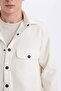 Relax Fit Button Pocket Long Sleeve Shirt A6872Ax24Au - 5