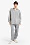 Oversized Hooded Scuba Diving Fabric Cardigan C6871Ax24Au - 2