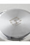 Glow Steel Glass Lid Pan 18X5 cm Silver - 6