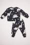 Baby Boy 2-Piece Set Dinosaur Printed Sweatshirt Elastic Waist Sweatpants E0674A524Wn - 4