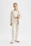 Girl's Standard Fit School Jogger Sweatpants with Elastic Waist and Pockets 25K801T01657 - 4