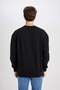 Boxy Fit Crew Neck Printed Sweatshirt V5306Az24Au - 6