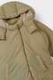 Hooded Water Repellent Soft Fuzzy Inside Pocketed Snap Fastener Zippered Inflatable Coat Baby Girl C5301A524Au - 2