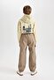 Boys' Plush Fleece Lined Jogger Pants with Elastic Waist and Legs and Cargo Pockets D3460A824Wn - 6