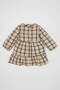 Baby Girl Buttoned Long Sleeve Skirt Tip Flounces Dress D5635A524Wn