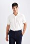 New Regular Fit Short Sleeve Polo T-Shirt D5999Ax24Sm