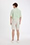 100% Cotton Relax Fit Bermuda Shorts D7916Ax24Sm - 6