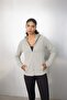 Fit Standard Fit Zippered Skuba Diver Fabric Cardigan 3155097 - 3