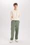 Relax Fit Thick Sweatpants Three Pockets Straight Leg D8095Ax24Au