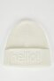 Women's Printed Knitted Beanie C6635Ax24Wn - 2
