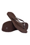 Slim Square Brown Women's Slippers - 3