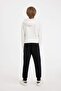 Boy's Black Elastic Waist Leg Pocket Jogger School Sweatpants C7635A824Au - 5