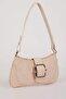 Women's Buckle Detailed Faux Leather Shoulder Bag B9356Axns - 3